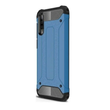 Samsung Galaxy M10 SM-M105F, Műanyag hátlap védőtok, Defender, fémhatású, világoskék tok és táska