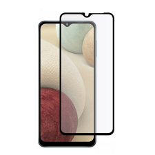 Samsung Galaxy M12 üvegfólia- fekete tokbarát Slim 3D üvegfólia mobiltelefon kellék