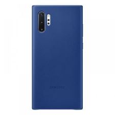 Samsung Galaxy Note 10+ bőr hátlap, Kék tok és táska