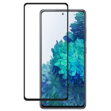 Samsung Galaxy S20 FE SM-G781 karcálló edzett üveg HAJLÍTOTT TELJES KIJELZŐS Tempered Glass kijelzőfólia kijelzővédő fólia kijelző védőfólia eddzett mobiltelefon kellék