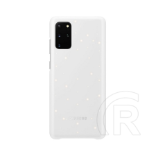 Samsung Galaxy S20+ LED Cover tok (fehér) tok és táska