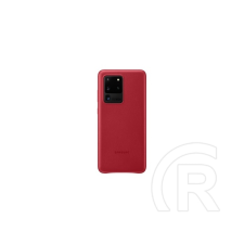 Samsung Galaxy S20 Ultra bőr tok (piros) tok és táska