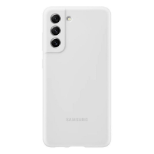  Samsung Galaxy S21 FE 5G SM-G990, Szilikon tok, fehér, gyári tok és táska