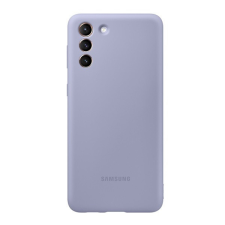 Samsung Galaxy S21 Plus 5G SM-G996, Szilikon tok, lila, gyári tok és táska