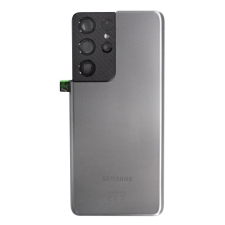 Samsung Galaxy S21 Ultra 5G (SM-G998B) akkufedél szürke mobiltelefon, tablet alkatrész
