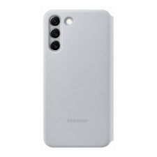 Samsung Galaxy S22+ LED View Cover, gyári flip tok, szürke, EF-NS906PJ tok és táska