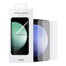 Samsung Galaxy S23 FE (SM-S711) képernyővédő fólia 2db (törlőkendő + segédkeret) átlátszó mobiltelefon kellék