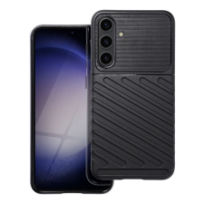  Samsung Galaxy S24 5G szilikon tok, hátlap tok, ütésálló, fekete, Thunder tok és táska