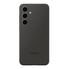 Samsung Galaxy S24 FE SM-S721, Szilikon tok, fekete, gyári tok és táska