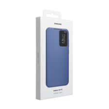 Samsung Galaxy S24 FE Smart View Wallet, gyári flip tok, kék tok és táska