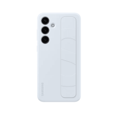 Samsung Galaxy S24 Plus (SM-S926) szilikon telefonvédő (matt, beépített szíj) világoskék tok és táska