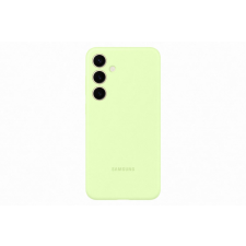 Samsung Galaxy S24 szilikon tok, Világos zöld tok és táska
