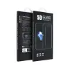  Samsung Galaxy S24 Ultra 5D Full Glue hajlított kijelzővédő üvegfólia, fekete