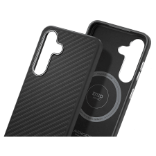 Samsung Galaxy S25 Aramid ütésálló tok, fekete-ezüst (GP-FPS931PGABW) tok és táska