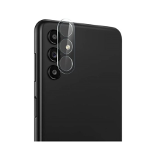 Samsung Galaxy S25+ (S25 Plus) üvegfólia - kamera lencse védőkeret (átlátszó 3D) mobiltelefon kellék