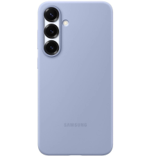 Samsung Galaxy S25+ Silicone Cover, gyári szilikon tok, világoskék tok és táska