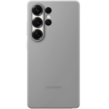 Samsung Galaxy S25 Ultra Silicone Cover, gyári szilikon tok, szürke tok és táska