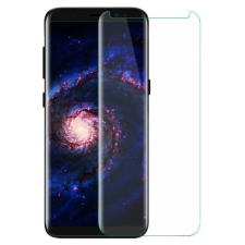 Samsung Galaxy S9 Plus SM-G965 karcálló edzett üveg HAJLÍTOTT TELJES KIJELZŐS Tempered Glass kijelzőfólia kijelzővédő fólia kijelző védőfólia eddzett mobiltelefon kellék