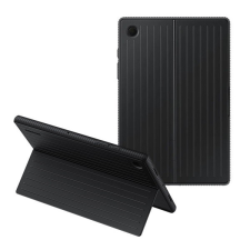Samsung Galaxy Tab A8 10.5 (2021) SM-X200 / X205, Műanyag hátlap védőtok, dupla rétegű, gumírozott, stand, fekete, gyári tablet tok