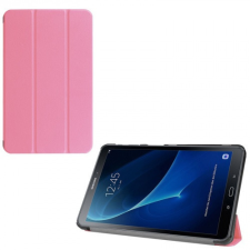  Samsung Galaxy Tab A 10.1 (2016) SM-T580 / T585, mappa tok, Trifold, rózsaszín tablet tok