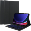  Samsung Galaxy Tab S6 Lite 10.4 (2020 / 2022 / 2024) SM-P610 / P615 / P613 / P619 / P620 / P625, Bluetooth billentyűzetes mappa tok, érintőceruza tartó, érintőceruza nélkül, TP SC Pen Holder + Keyboard, fekete
