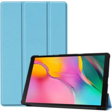  Samsung Galaxy Tab S6 Lite 10.4 / Tab S6 Lite 10.4 (2022) SM-P610 / P615 / P613 / P619, mappa tok, Trifold, világoskék tablet tok