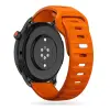  Samsung Galaxy Watch 5 / 5 Pro (40 / 44 / 45 mm) okosóra szíj - Tech- Protect IconBand Line - narancssárga szilikon szíj (szíj szélesség: 20 mm)