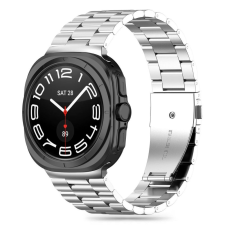 Samsung Galaxy Watch Ultra (47mm) SM-L705, fém pótszíj, TP Stainless, ezüst okosóra kellék