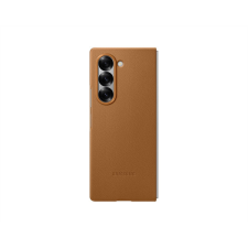Samsung Galaxy Z Fold 6 vegán bőr tok, barna (EF-VF956PAE) tok és táska