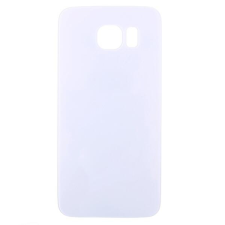 Samsung GH82-09548B Gyári akkufedél hátlap - burkolati elem Samsung Galaxy S6, fehér mobiltelefon, tablet alkatrész
