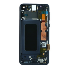Samsung GH82-18836A Gyári Samsung Galaxy S10e fekete LCD kijelző érintővel kerettel előlap mobiltelefon előlap