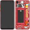 Samsung GH82-18843A Gyári Samsung Galaxy S10e piros OLED LCD kijelző érintővel