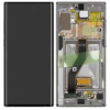 Samsung GH82-20900A Gyári Samsung Galaxy Note 10 plus / Note 10 plus 5G OLED kijelző érintővel Ezüst kerettel előlap