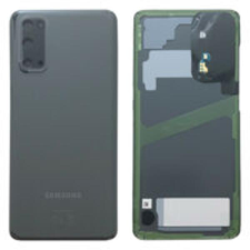 Samsung GH82-27239A Gyári akkufedél hátlap - burkolati elem Samsung Galaxy S20 5G, szürke. mobiltelefon, tablet alkatrész