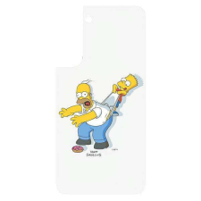 Samsung GP-TOU021HOXYW Frame Cover kompatibilis panel Samsung Galaxy S22 Simpsons Homer - fehér tok és táska