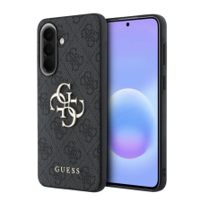 Samsung Guess PU 4G Metal Logo Samsung Galaxy A57 tok, fekete tok és táska