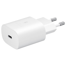 Samsung hálózati töltő adapter (25W) fehér (EP-TA800NWEGEU) (EP-TA800NWEGEU) mobiltelefon kellék