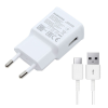 Samsung hálózati töltő USB aljzat (5V / 2000 mA, gyorstöltés támogatás + EP-DG970BWE Type-C kábel 100cm) FEHÉR Xiaomi Poco F5 Pro, Samsung Galaxy A34 5G (SM-A346), Nothing Phone (2), Motorol