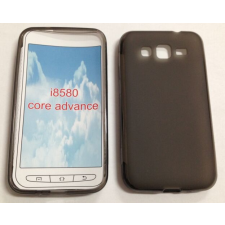 Samsung i8580 Galaxy Core Advance, Szilikon tok, S-Case, fekete tok és táska