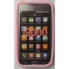 Samsung i9000 Galaxy S, Szilikon tok, S-Case, rózsaszín tok és táska