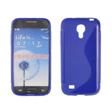 Samsung i9190 Galaxy S4 Mini, Szilikon tok, S-Case, kék tok és táska
