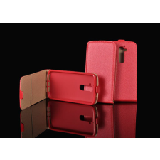 Samsung i9300/i9301 Galaxy S3/S3 Neo, Lefele nyíló flip tok, piros tok és táska