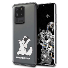 Samsung Karl Lagerfeld Choupette Fun Sunglasses - telefontok Samsung Galaxy S20 Ultra (Transparent) tok és táska