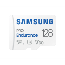 Samsung MicroSD kártya - 128GB MB-MJ128KA/EU (PRO Endurance, Class10, R100/W40, adapter, 128GB) memóriakártya