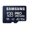 Samsung MicroSD kártya - 128GB MB-MY128SB/WW (PRO Ultimate kártyaolvasóval, Class10, R200/W130, 128GB)