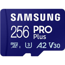 Samsung MicroSDXC 256 GB PRO Plus + USB adapter (2023) memóriakártya