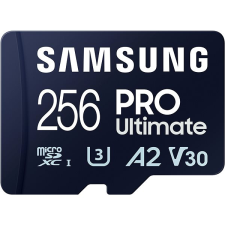 Samsung MicroSDXC 256 GB PRO Ultimate + SD adapter memóriakártya