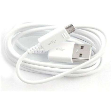 Samsung microUSB adatkábel gyári ECO csomagolásban 120cm fehér (EP-DG925UWE) kábel és adapter