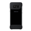 Samsung műanyag telefonvédő (2 részes) FEKETE [Samsung Galaxy S8 Plus (SM-G955)] (EF-MG955CBEG)