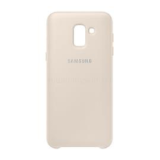 Samsung műanyag telefonvédő (dupla rétegű, gumírozott) ARANY (EF-PJ600CFEGWW) tok és táska